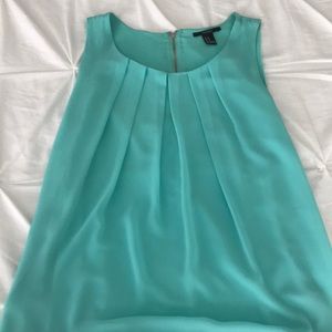 Teal tank top